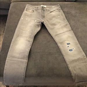 Scotch & Sola Distressed Jean